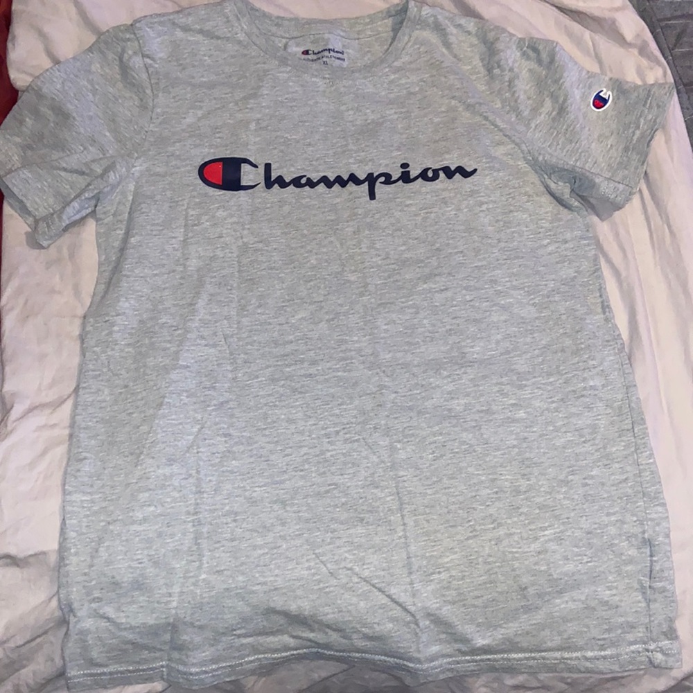 Champion Gray Ladies Tshirt